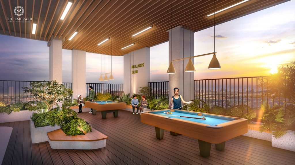 Tiện ích tầng 20 dự án The Emerald 68