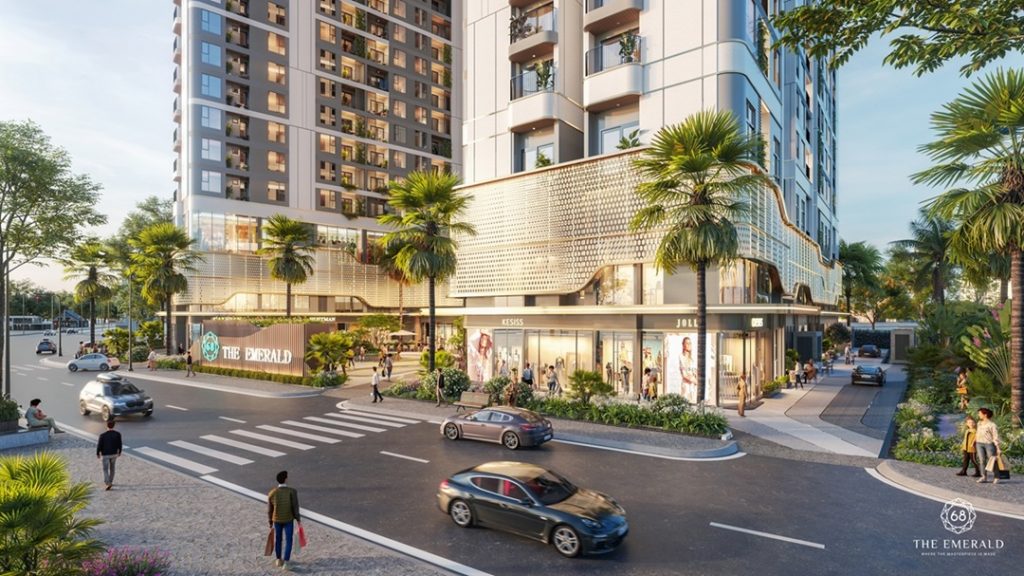 Tiện ích khối đế căn hộ The Emerald 68