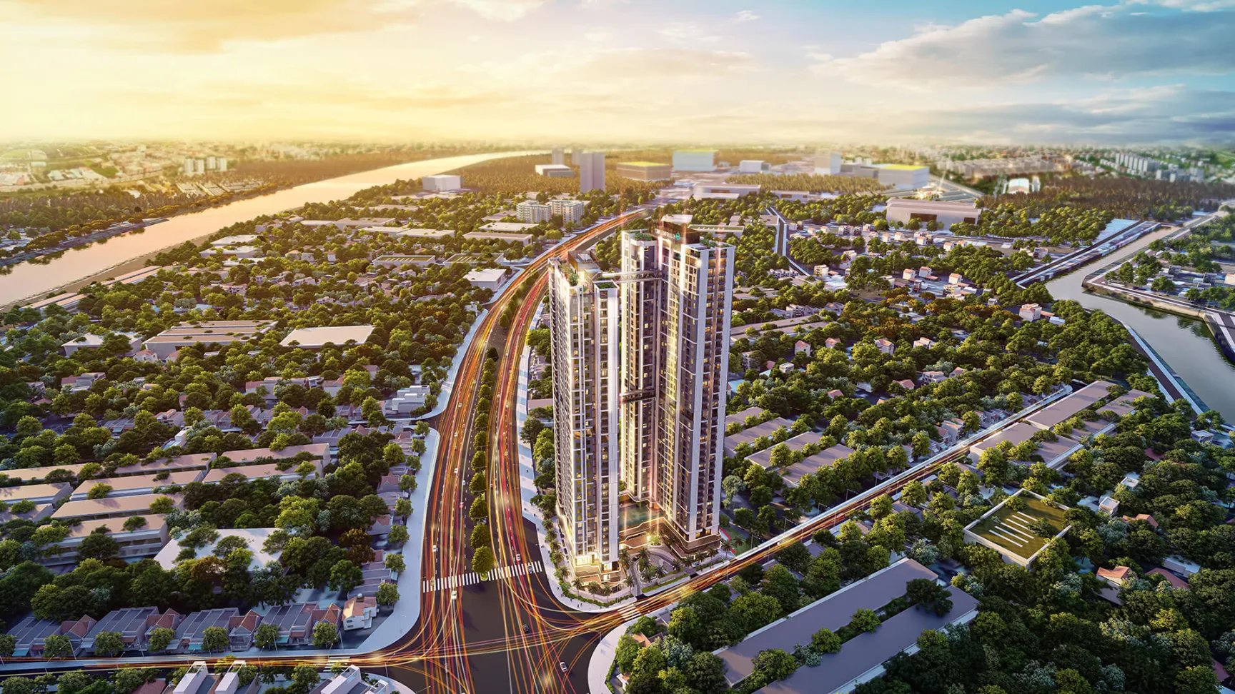 tổng thể dự án the emerald