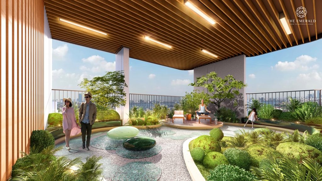 Tiện ích tầng 20 dự án The Emerald 68