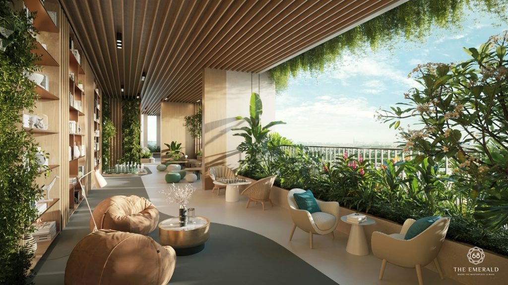 Tiện ích tầng 20 dự án The Emerald 68